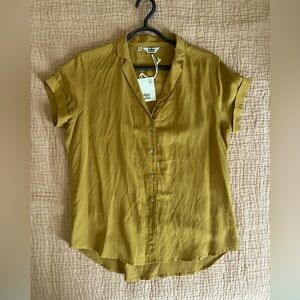 Bridge & Burn Innes Button-Down Women's Shirt - Medium - “Dandelion”